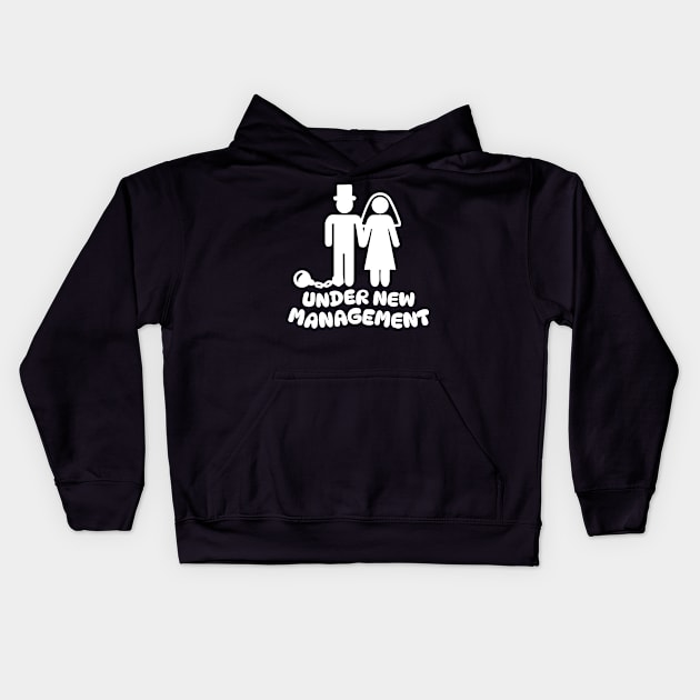 Under New Management Kids Hoodie by Teewyld